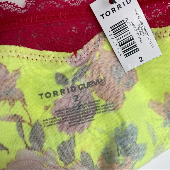 Torrid Women’s Plus Size Thong Panties Set of 2, Size 2X - Picture 2 of 7